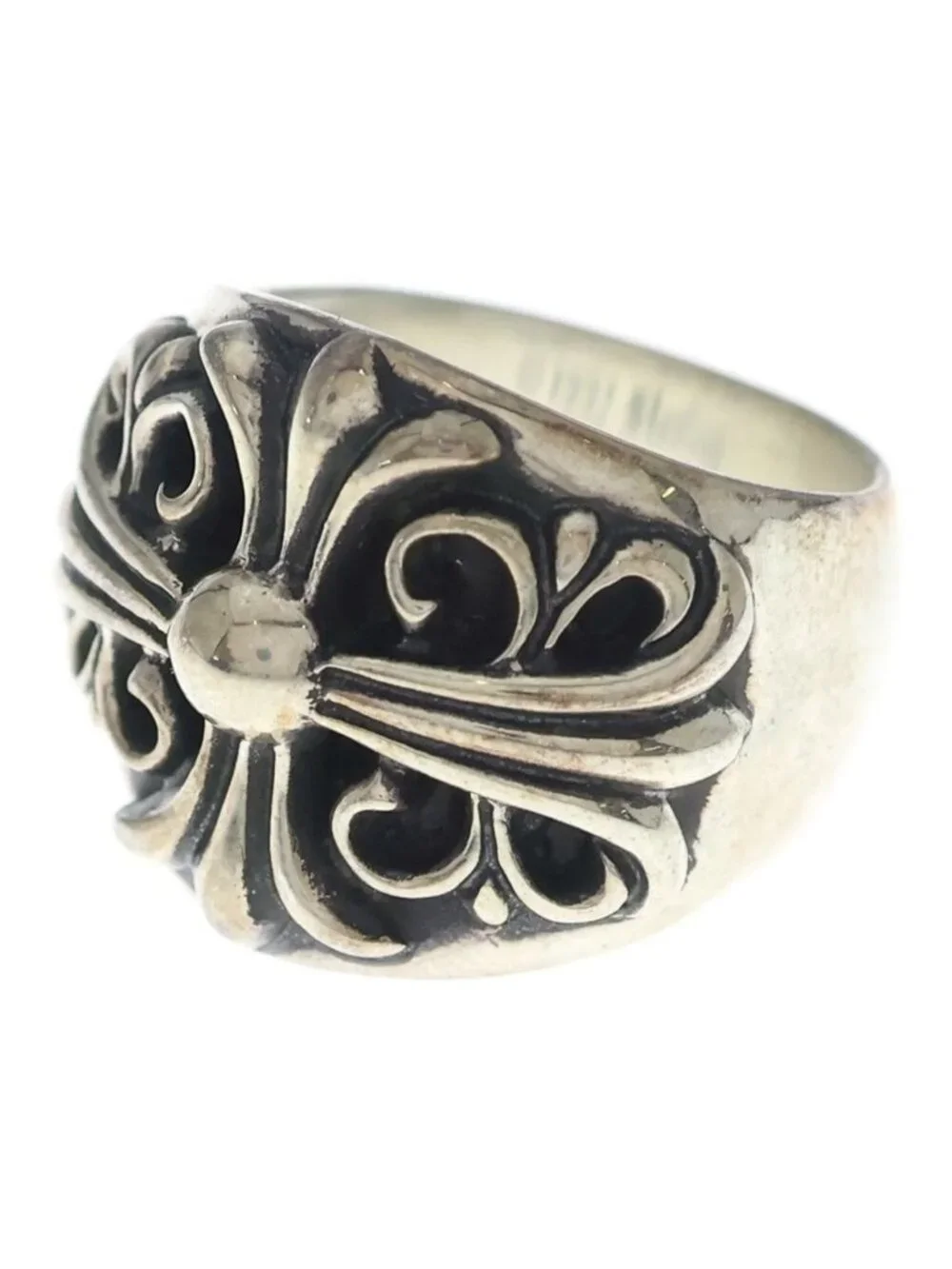 Chrome Hearts Keeper Ring Silver